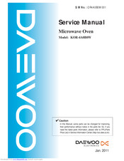 Daewoo KOR-4A0B0W Service Manual