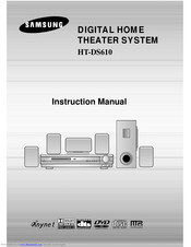Samsung HT-DS610 Instruction Manual