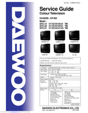 Daewoo DTC-21 U1 Service Manual