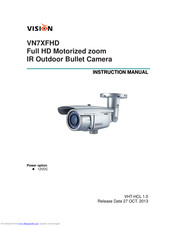 Vision VN7XFHD Instruction Manual