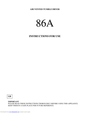 Crosslee PLC 86A Instructions For Use Manual