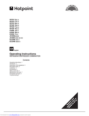 Hotpoint FFRM 18 Series Operating Instructions Manual