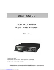Nadatel SDVR-9000C User Manual