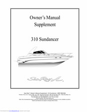 Sea Ray 310 Sundancer Owner's Manual Supplement