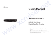 Xcruiser XDSR600HD User Manual