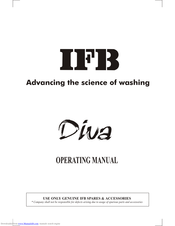 Ifb Diva Operating Manual