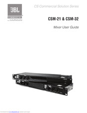 JBL CS Commercial Solution CSM-32 User Manual