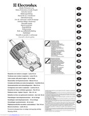 Electrolux Lawn mower with petrol engine - 40 cm blade Instruction Manual