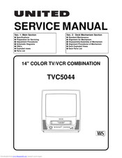 UNITED TVC5044 Service Manual
