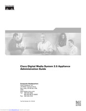 Cisco Digital Media System 3.5 Administration Manual