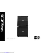 Laney GS412IA Operating Instructions