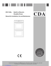 CDA DV1180 Series Manual For Installation, Use And Maintenance