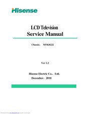 Hisense MTK8222 Service Manual
