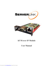 ServerLink KVM over IP Module User Manual