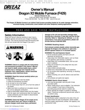 Dri-Eaz Dragon X2 Owner's Manual