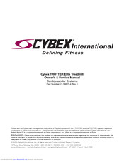 CYBEX TROTTER Owner's Service Manual