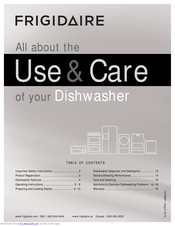 Frigidaire Dishwasher Use & Care Manual