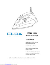 Elba ESI-A2227C Owner's Manual