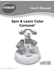 VTech Spin & Learn Color Carousel User Manual