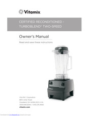 Vitamix TURBOBLEND TWO SPEED Owner's Manual
