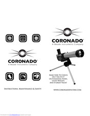 Coronado SolarMax 70 CaK Instruction & Maintenance Manual