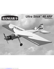 Hangar 9 Ultra Stick 40 ARF Assembly Manual