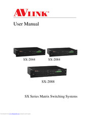 AV Link SX-2044 User Manual