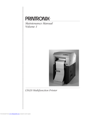 Printronix L5020 Maintenance Manual