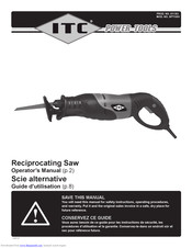 ITC SPT160V Operator's Manual