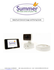 Summer BabyTouch General Usage Manuallines