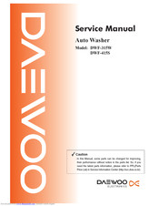 Daewoo DWF-415S Service Manual