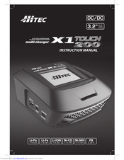 Hitec X1-200 Touch Instruction Manual