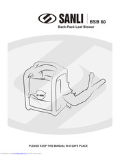 Sanli BSB 60 Manual