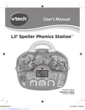 VTech Lil' Speller Phonics Station User Manual