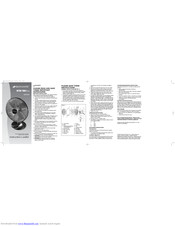 Bionaire BAOF25M Instruction Leaflet