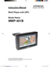 Hitachi MMP401B Instruction Manual