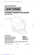Craftsman 900.11647 Instruction Manual