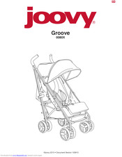 Joovy Groove 0080X Instruction Manual