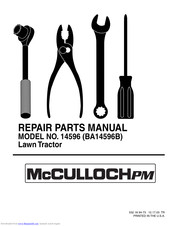 McCulloch BA14596B Repair Parts Manual