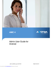 Aastra AMC 4 User Manual
