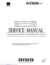 Aiwa HV-FX8700 Service Manual