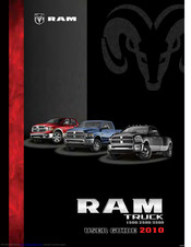 RAM TRUCK 3500 2010 User Manual