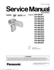 Panasonic HX-WA2GK Servise Manual