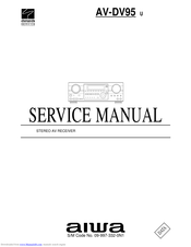 Aiwa AV-DV95u Service Manual