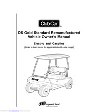 Club Car DS Gold Standard Owner's Manual