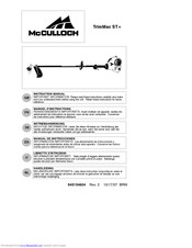 McCulloch TrimMac ST+ Instruction Manual