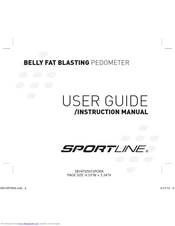 Sportline Belly Fat Blasting User Manual