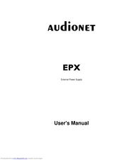 Audionet EPX User Manual