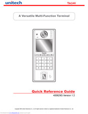 Unitech Tashi Quick Reference Manual