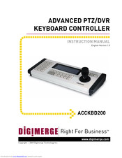 Digimerge ACCKBD200 Instruction Manual